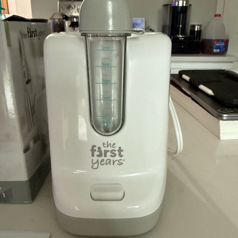 The First Years White Bottle Warmer